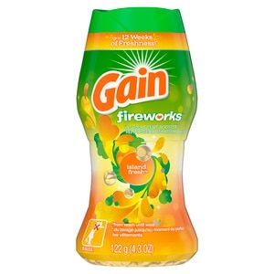 Gain Fireworks In-Wash Scent Booster, Island Fresh, 4.3 oz"