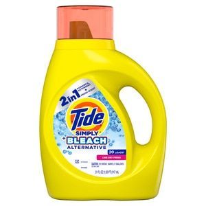 Tide Simply+ Bleach Alternative Liquid Laundry Detergent, Line Dry Fresh Scent, 20 Loads, 31 Fl Oz - 31 Oz | CVS