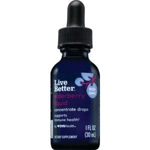 Live Better Elderberry Concentrate Drops, 1 Oz | CVS