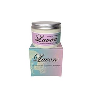 Lavon Premium Keratin Hair Mask Infused with Argan Oil: Repair, Strengthen and Nourish for All Hair. Deep Conditioning, Hair Salon Treatment with 1 Fr