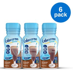 Glucerna Diabetes Nutritional Shake Rich Chocolate Ready-to-Drink Bottles - 48 Fl Oz