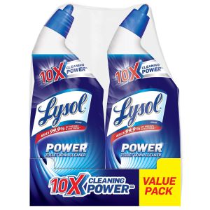 Lysol 24 Oz Twin Pack Power Toilet Bowl Cleaner