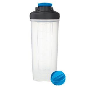 Water Bottle, 28 Oz., Blue, Plastic