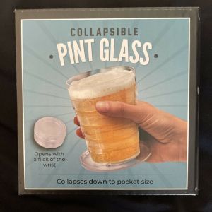 Collapsible Pint Glass