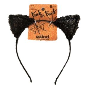 Scunci Cat Ear Headbands Halloween Costume