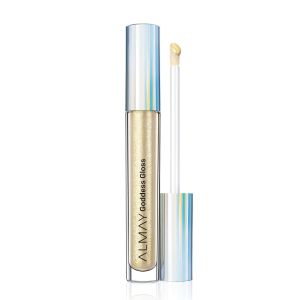 Almay Lip Gloss by Almay, Non-Sticky Lip Makeup, Holographic Glitter Finish, Hypoallergenic, Gilded"