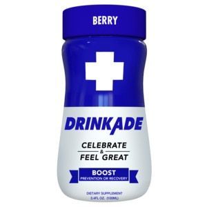 Drink Ade Drinkade Boost Energy Drink with Natural Caffeine, Berry 3.4 Oz Bottle | CVS