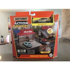 Matchbox Action Drivers Pizza Hut Pizza Run Playset