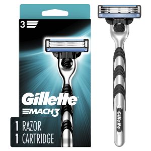 Gillette Mach3 Men's Razor Handle + 1 Blade Refill