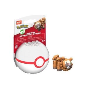 MEGA Pokemon Bidoof Construction Set Building Toys for Kids