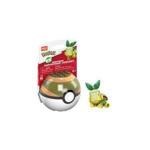 Mega Construx Pokemon Turtwig Poke Ball Building Set