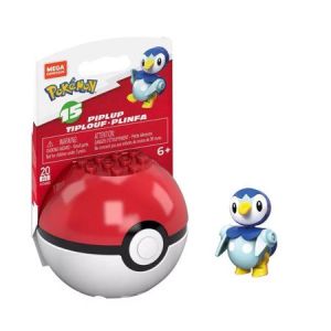 MEGA Pokemon Piplup Construction Set Building Toys for Kids