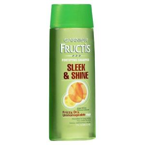 Garnier Fructis Sleek and Shine Fortifying Shampoo for Frizzy, Dry Hair, 3 fl oz"