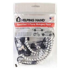 Helping Hand 60085 Assorted Bungee Cords (3 Pack)