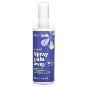 Asutra Spray Pain Away, Pain Relieving Spray, 4 fl oz (118 ml)"