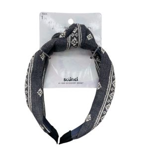 Scunci Morgan Simianer Xo Headbands and Scarves (Printed Knotted Headband)