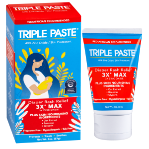 Triple Paste 3X Max Diaper Rash Ointment For Babies, 2 oz"