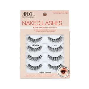 Ardell Strip Lashes Naked Lashes #424, 4 Pairs x 1-Pack"