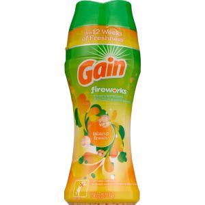 Gain Fireworks In-Wash Scent Booster Beads, Island Fresh