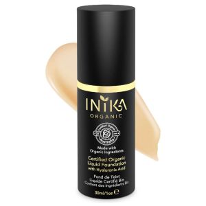 INIKA Certified Organic Liquid Mineral Foundation (Various Colors) - Beige