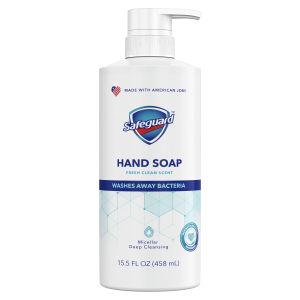 Safeguard Liquid Hand Soap Fresh Clean Scent, 15.5 oz"