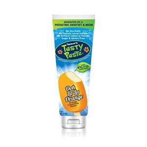 Tanner's Tasty Paste Ooh La La Orange - Anticavity Fluoride Children’s Toothpaste/Great Tasting, Safe, and Effective Vanilla Flavored Toothpaste for