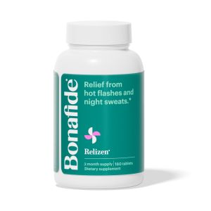 Bonafide Relizen – Hormone Free Hot Flashes, Night Sweats and Menopause Support Supplement, 60 Ct – 1 Month Supply"