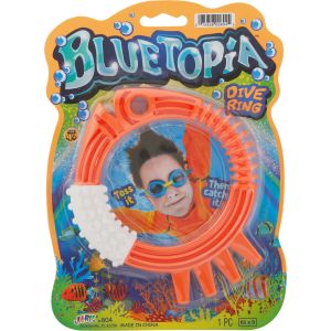 JA-RU Bluetopia Ring Pool Diving Toy, Colors Will Vary"