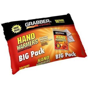 Grabber HWPP10 Big Pack Hand Warmers, 10-Pairs"