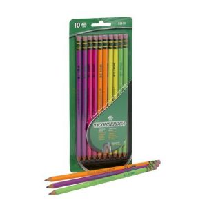 Ticonderoga Pre-Sharpened Wooden Pencil #2 Soft Lead 10/Pack (X13810X)