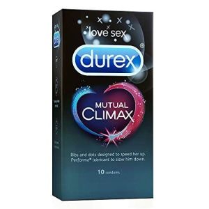 Durex Invisible Super Ultra Thin Condoms for Men - 10 Count