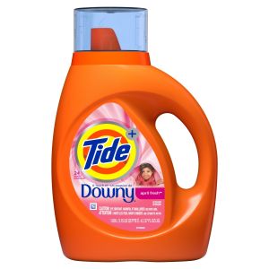 Tide Plus Downy April Fresh Scent Liquid Laundry Detergent 24 Loads 37 Fl Oz