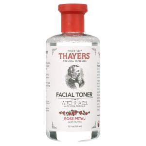 Thayers Witch Hazel Aloe Vera Toner, Rose Petal, 12 fl oz"