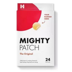 Mighty Patch by Hero Cosmetics Original Acne Pimple Patch Treatment with Hydrocolloid, 24 Count"