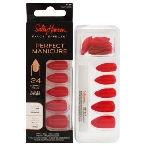 Sally Hansen Perfect Manicure Fashion Nail, AL211 ASAP Apple, 24pcs"