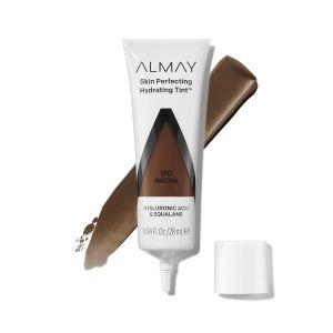 Almay Skin Perfecting Hydrating Tint, Lightweight Liquid Foundation, 170 Mocha, 0.94 fl oz."