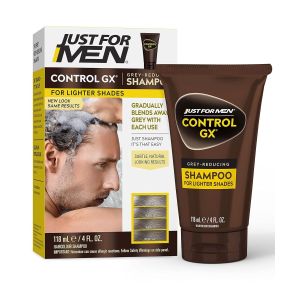 Just for Men Control GX Gray Reducing Shampoo, Light Shades, 4 fl. oz."