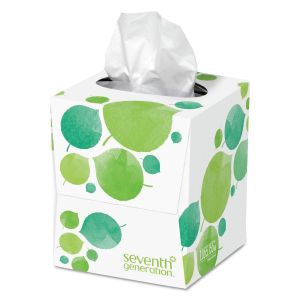 Seventh Generation 100% Recycled Facial Tissue, 2-Ply, 85/Box"