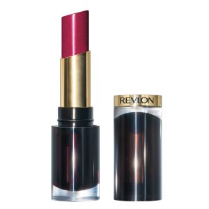 Revlon Super Lustrous Glass Shine Lipstick, Moisturizing Lipstick with Aloe, 025 Glassy Ruby, 0.15 oz"