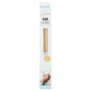 Wally's Natural Products Ear Candles Natural Unscented Luxury Collection, 2 Ct"