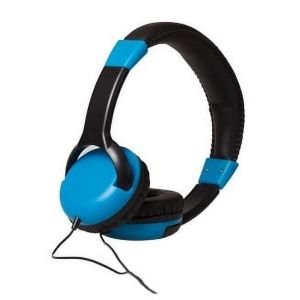 GabbaGoods Safe Sounds Volume Limiting Kids Headphones- Blue