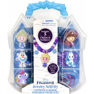 Disney Frozen 2 Plastic Jewelry Activity Set - multi character, multicolored"