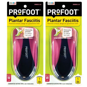 PROFOOT Plantar Fasciitis Orthotics, Women's 6-10, 1 Pair []"