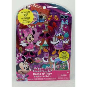 Tara Disney Jr. Minnie Dress N' Play Sticker Activity Kit