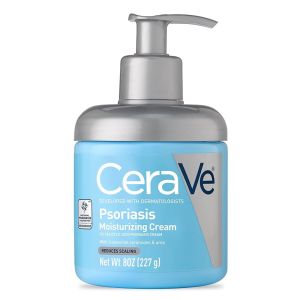 CeraVe Psoriasis Moisturizing Cream & Body Lotion with Salicylic Acid & Urea for Psoriatic & Dry Skin, 8 oz"