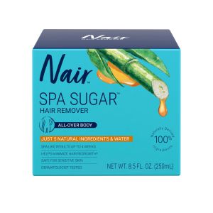 Nair Spa Sugar Wax Hair Remover Kit, 11.8 Oz Container"