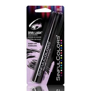 SinfulColors Diva Lash Color Mascara in Scanda-Lash, Purple Mascara"