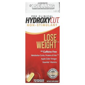 HYDROXYCUT Pro Clinical Caffeine-Free Rapid Release Caplets 72 ea