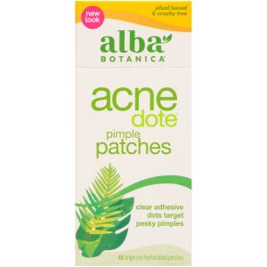 Alba Botanica Acnedote Pimple Patches, 40 count"