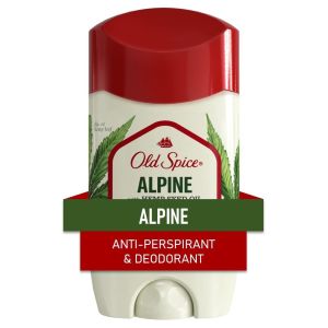 Old Spice Men's Antiperspirant Deodorant Alpine with Hemp Oil, 2.26oz"